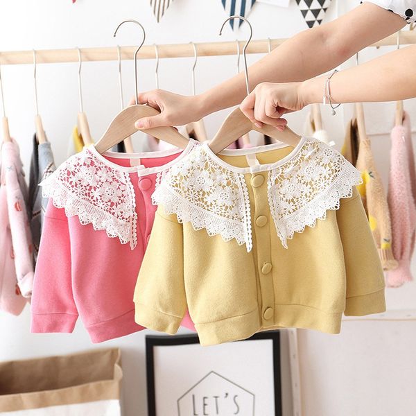 autumn girls kids jackets cardigan coat children long sleeve baby infants laceturn-down collar princess outwear casaco s9703, Blue;gray
autumn girls kids jackets cardigan coat children long sleeve baby infants laceturn-down collar princess outwear casaco s9703, Blue;gray