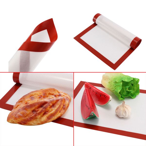 30*40cm non-stick silicone baking mat pad sheet baking pastry tools rolling dough mat for cake cookie macaron
30*40cm non-stick silicone baking mat pad sheet baking pastry tools rolling dough mat for cake cookie macaron