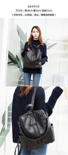 2020 new korean version of the shoulder bag women's casual dual-use backpack fashion cute backpack ladies
2020 new korean version of the shoulder bag women's casual dual-use backpack fashion cute backpack ladies