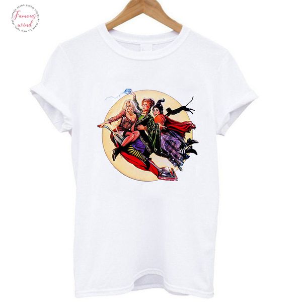 halloween women loose short sleeve harajuku casual villain witch squad shirt fashion summer hocus pocus t shirt, White
halloween women loose short sleeve harajuku casual villain witch squad shirt fashion summer hocus pocus t shirt, White