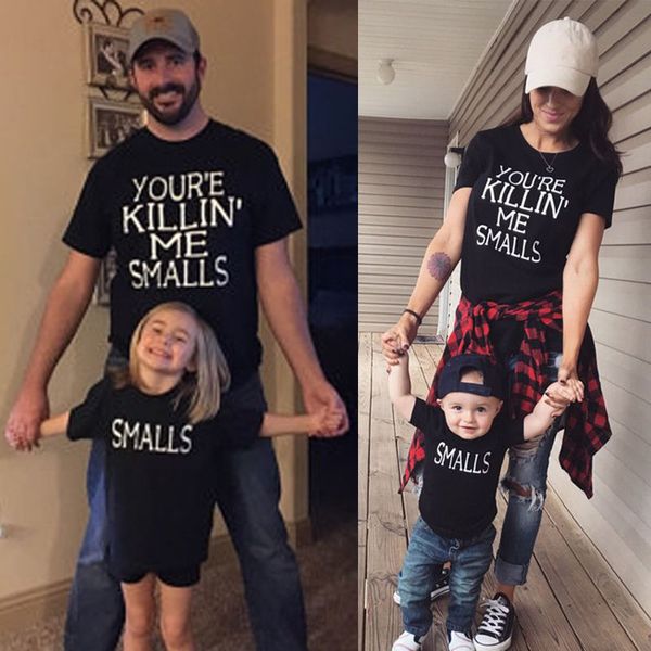 family t shirt matching father mother and daughter son matching clothes summer casual cotton letter tee shirt basic outfit, Blue
family t shirt matching father mother and daughter son matching clothes summer casual cotton letter tee shirt basic outfit, Blue