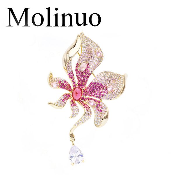 molinuo fashion elegant high-grade flower brooch simple wild brooch female jacket a gender pin buckle temperament accessories, Gray
molinuo fashion elegant high-grade flower brooch simple wild brooch female jacket a gender pin buckle temperament accessories, Gray