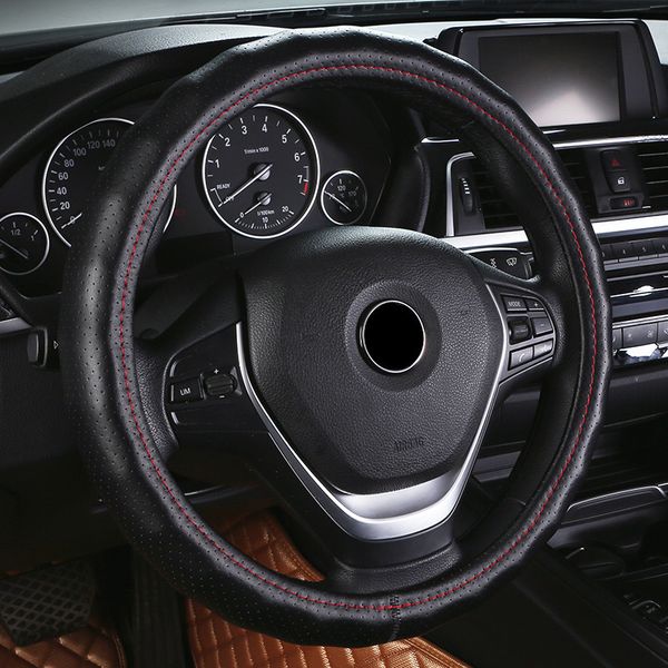 diy car steering wheel cover skidproof auto steering- wheel cover anti-slip universal embossing leather car-styling 
diy car steering wheel cover skidproof auto steering- wheel cover anti-slip universal embossing leather car-styling