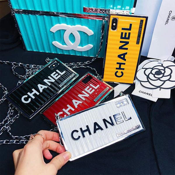 Fashion Container Square New Designer Phone Cases for Iphone XR XS MAX X Back Cover for iphone 6 6S 7 8 plus case
Fashion Container Square New Designer Phone Cases for Iphone XR XS MAX X Back Cover for iphone 6 6S 7 8 plus case