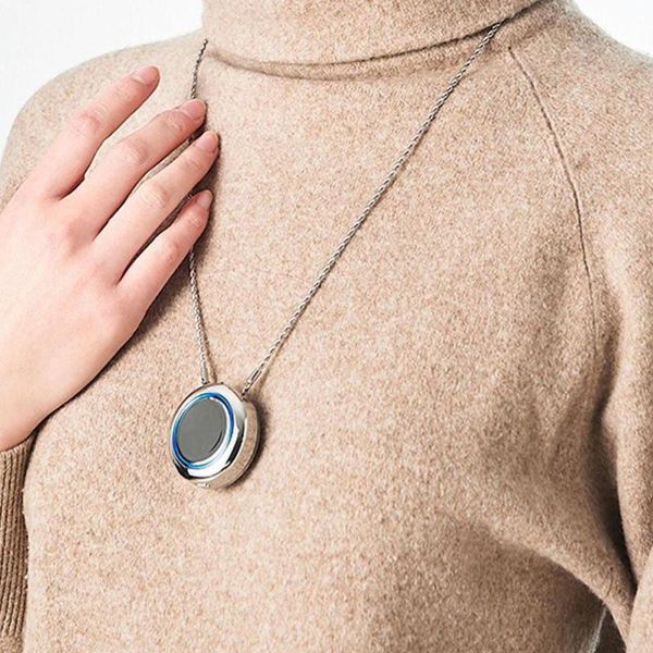 personal wearable air purifier necklace/mini portable air freshner ionizer/negative ion generator/odor eliminator/remove smoke, Silver
personal wearable air purifier necklace/mini portable air freshner ionizer/negative ion generator/odor eliminator/remove smoke, Silver