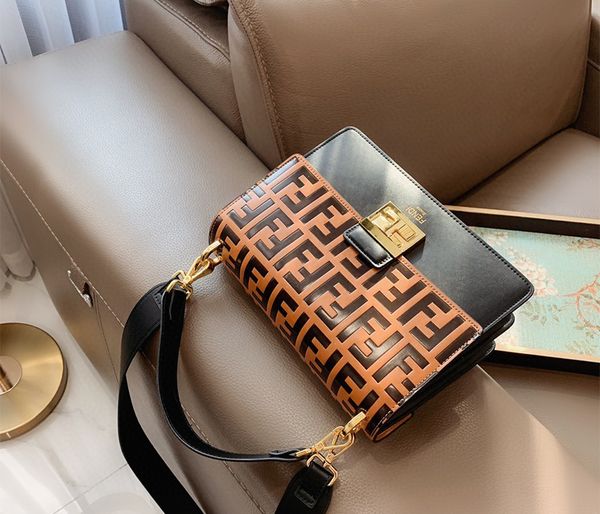 f top высокого качества сумка сцепление сумки дизайнерская марка crossbody мешок 5a женские сумки плеча 25 см, Black
f top высокого качества сумка сцепление сумки дизайнерская марка crossbody мешок 5a женские сумки плеча 25 см, Black