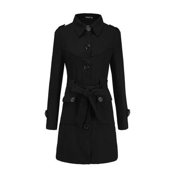 2020 women outerwear autumn jacket new fashion long woolen coat single breasted slim belt female winter wool coats overcoat, Tan;black
2020 women outerwear autumn jacket new fashion long woolen coat single breasted slim belt female winter wool coats overcoat, Tan;black