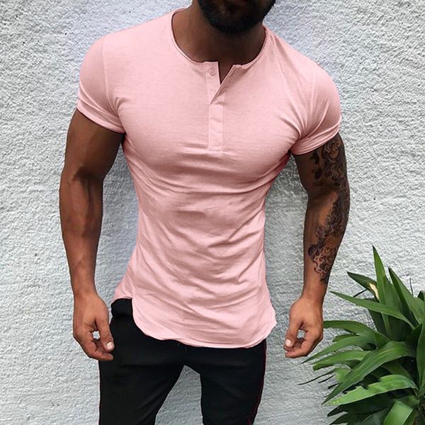 Men T-Shirts Summer Men Short Sleeve Casual Tops Tees Solid Black Gray Men T Shirt S-3XL
Men T-Shirts Summer Men Short Sleeve Casual Tops Tees Solid Black Gray Men T Shirt S-3XL