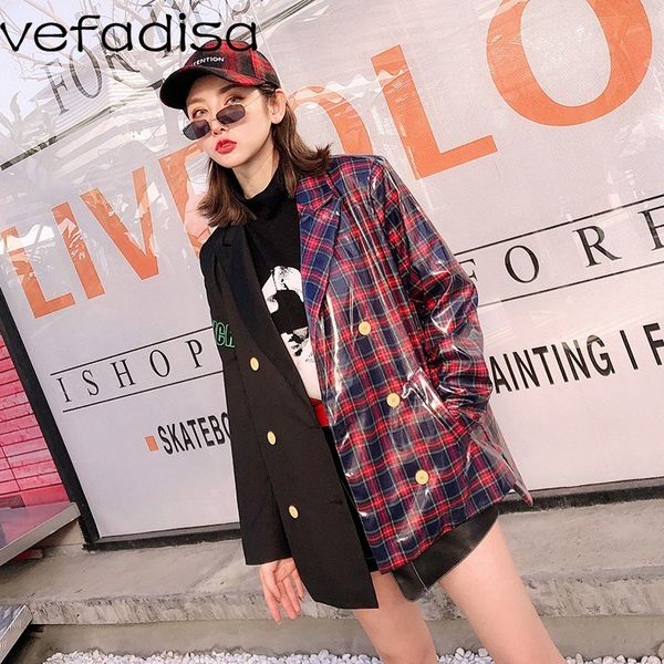 vefadisa 2019 весна и осень женщины плед сплит костюм красивый нерегулярные свободные досуг личность temparament свободные coatqfm019, Black;brown
vefadisa 2019 весна и осень женщины плед сплит костюм красивый нерегулярные свободные досуг личность temparament свободные coatqfm019, Black;brown