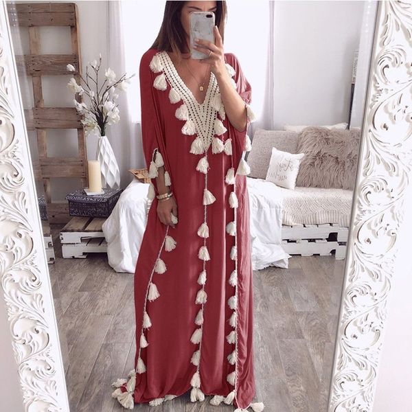 arabic islamic dubai kaftan abaya middle eastern muslim kaftan moroccan dress indonesia turkey elegant casual robe femme, Red
arabic islamic dubai kaftan abaya middle eastern muslim kaftan moroccan dress indonesia turkey elegant casual robe femme, Red