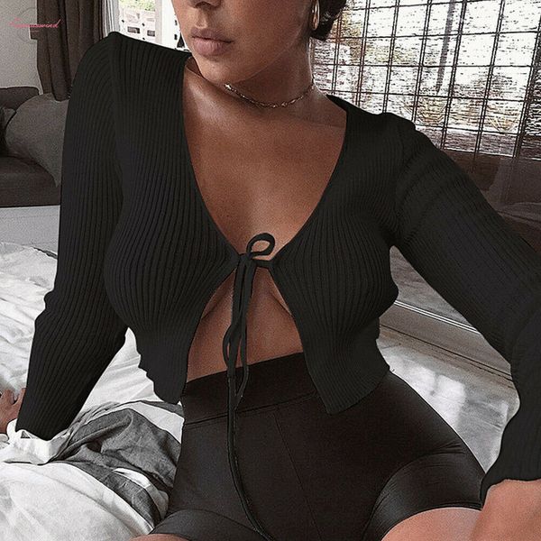 осень женщины топы женщины топы и футболки v neck sexy топы открыть с длинным рукавом одежда партии, White
осень женщины топы женщины топы и футболки v neck sexy топы открыть с длинным рукавом одежда партии, White