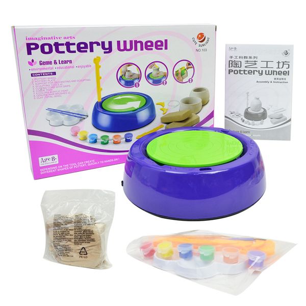 diy children's handmade clay electric pottery machine mud machine mud machine creative kids toys
diy children's handmade clay electric pottery machine mud machine mud machine creative kids toys