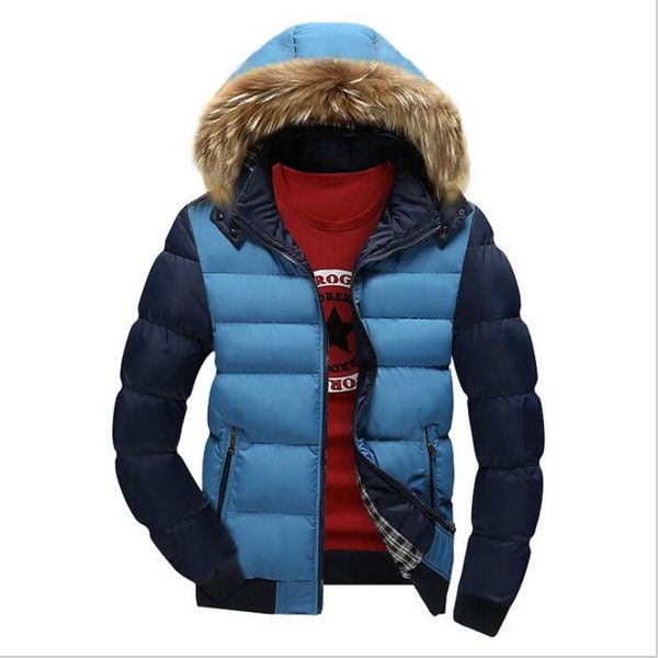 winter men's thick coats warm male jackets padded casual hooded thermal parkas new men overcoats mens brand parkas, Tan;black
winter men's thick coats warm male jackets padded casual hooded thermal parkas new men overcoats mens brand parkas, Tan;black