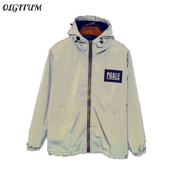 2018 new men 3m reflective jacket raincoat outerwear windbreaker thick hooded jackets coats jacket fashion, Black;brown
2018 new men 3m reflective jacket raincoat outerwear windbreaker thick hooded jackets coats jacket fashion, Black;brown