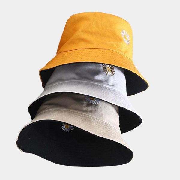 summer daisies bucket hat women men cotton fashion sad boy cap girls double-sided daisy bob sun femme floral panama hat, Blue;gray
summer daisies bucket hat women men cotton fashion sad boy cap girls double-sided daisy bob sun femme floral panama hat, Blue;gray