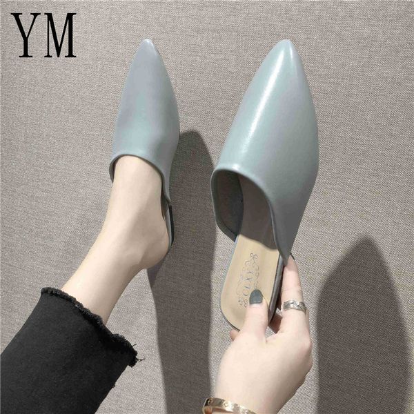 2020 summer flats pu mules lady sandals slippers slip on pointed toe women outdoor slipper shoes woman slides, Black
2020 summer flats pu mules lady sandals slippers slip on pointed toe women outdoor slipper shoes woman slides, Black