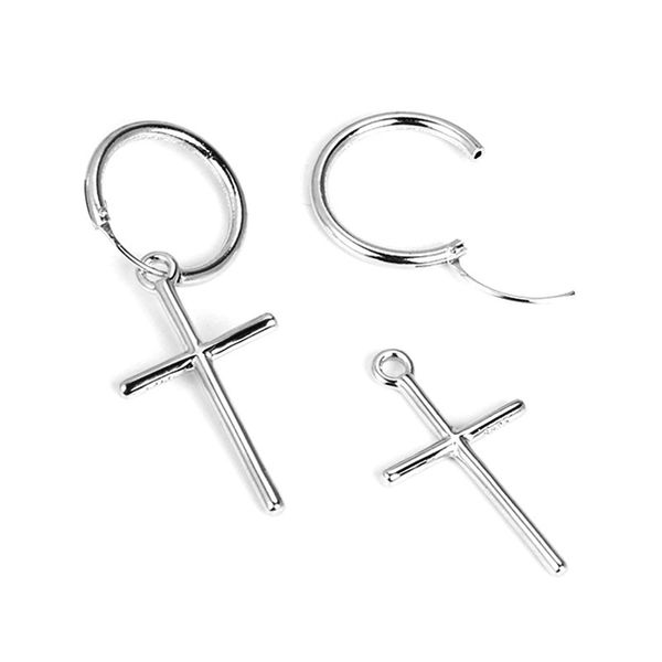 cross drop earrings for women men trend 925 sterling silver fasion jewellery accessories brinco oorbellen earring eh1191
cross drop earrings for women men trend 925 sterling silver fasion jewellery accessories brinco oorbellen earring eh1191