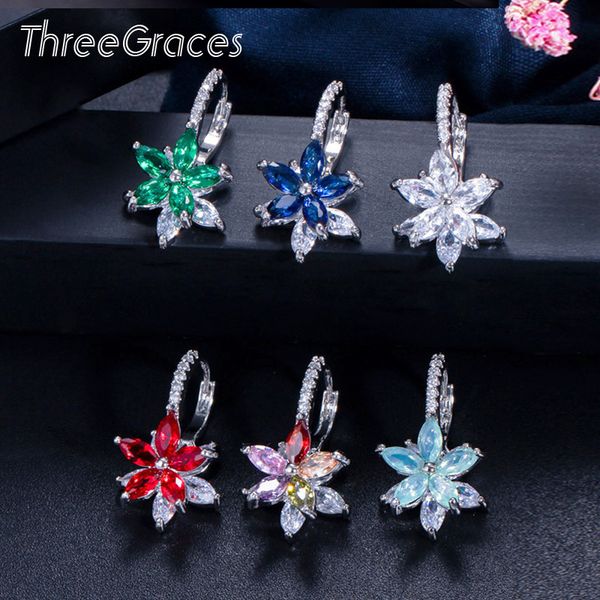 threegraces fashion multi green pink red cubic zircon crystal marquise cut lovely flower party stud earrings for ladies er311, Golden
threegraces fashion multi green pink red cubic zircon crystal marquise cut lovely flower party stud earrings for ladies er311, Golden