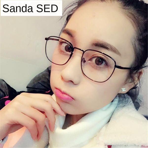 harajuku square glasses frame fang qihe 8026 thin-edged hipster men's and women's full frame plain glasses, Silver
harajuku square glasses frame fang qihe 8026 thin-edged hipster men's and women's full frame plain glasses, Silver
