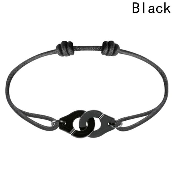 1 pc popular famous cool jewelry woven handcuffs bracelet for women and men rope bracelet hot, White
1 pc popular famous cool jewelry woven handcuffs bracelet for women and men rope bracelet hot, White