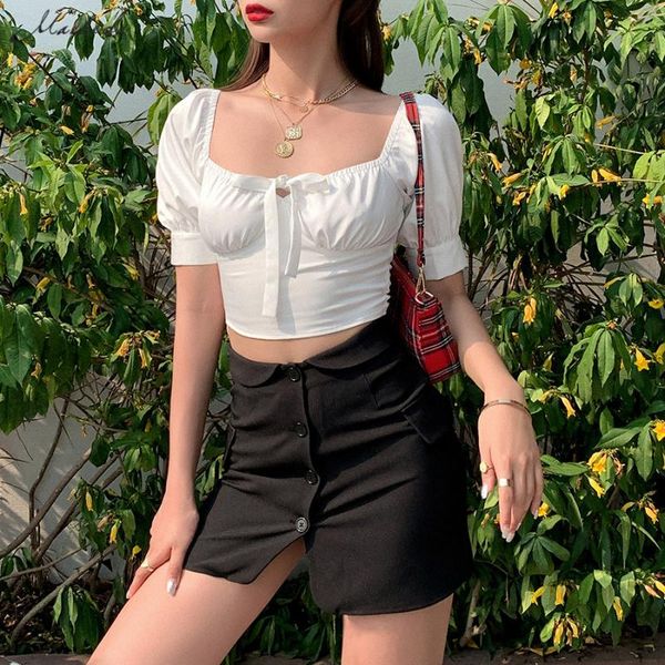 макед женщина sexy низкой груди шнуровка белого top summer puff sleeve casual отпуск простой тонкая твердая майка lady 2020 new, White
макед женщина sexy низкой груди шнуровка белого top summer puff sleeve casual отпуск простой тонкая твердая майка lady 2020 new, White