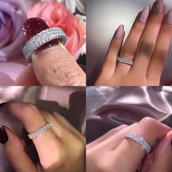 fashion small fresh fully-jewelled finger concise ring jewelry couple sterling silver rings men 
fashion small fresh fully-jewelled finger concise ring jewelry couple sterling silver rings men