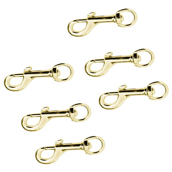 6 pieces 78mm zinc alloy round eye swivel trigger clip snap hook for dog lead leather craft
6 pieces 78mm zinc alloy round eye swivel trigger clip snap hook for dog lead leather craft