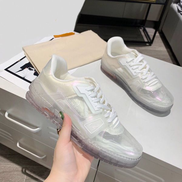 designer shoe trainer sneaker women shoe men shoes vintage basketball sneaker white transparent material casual shoes rubber comfort outsole, Black
designer shoe trainer sneaker women shoe men shoes vintage basketball sneaker white transparent material casual shoes rubber comfort outsole, Black