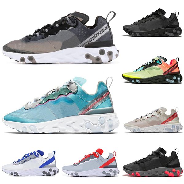 designer react element 55 87 men women running shoes triple black royal tint volt racer pink anthracite mens trainers sports sneakers, White;red
designer react element 55 87 men women running shoes triple black royal tint volt racer pink anthracite mens trainers sports sneakers, White;red