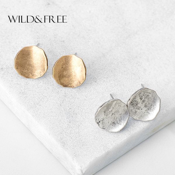 vintage zinc alloy round stud earrings for women retro antique gold silver simple europe stud earrings jewelry female brincos, Golden;silver
vintage zinc alloy round stud earrings for women retro antique gold silver simple europe stud earrings jewelry female brincos, Golden;silver