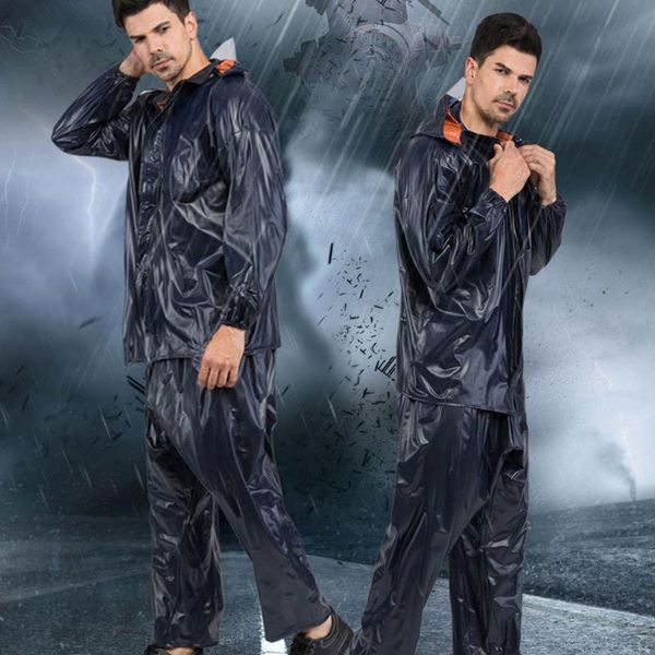 protective split solid raincoat and pant outfit saliva cover prevent splashing outdoor cycling waterproof coat men ap6, Tan;black
protective split solid raincoat and pant outfit saliva cover prevent splashing outdoor cycling waterproof coat men ap6, Tan;black
