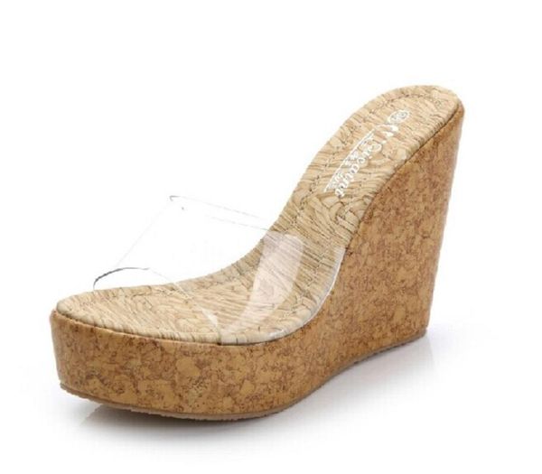 summer 2020 new high-heeled sandals and slippers transparent sponge cake bottom slope with thick bottom beach sandals women, Black
summer 2020 new high-heeled sandals and slippers transparent sponge cake bottom slope with thick bottom beach sandals women, Black