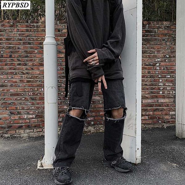 2020 new hiphop pants men denim tide brand knee hole ripped pants for men high waist solid color zipper jeans trousers, Blue
2020 new hiphop pants men denim tide brand knee hole ripped pants for men high waist solid color zipper jeans trousers, Blue