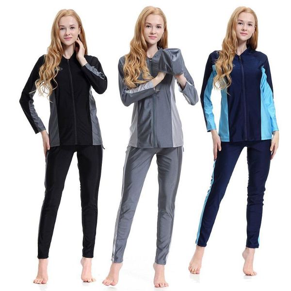 muslim full cover swimsuit hui conservative turkish islamic swimwear long sleeve +legginges+cap three pieces bathing clothes
muslim full cover swimsuit hui conservative turkish islamic swimwear long sleeve +legginges+cap three pieces bathing clothes