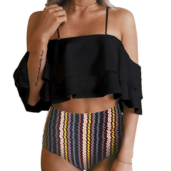 flounces swimsuit black and swimsuit bikini white polka dot printing lady bikini, White;black
flounces swimsuit black and swimsuit bikini white polka dot printing lady bikini, White;black