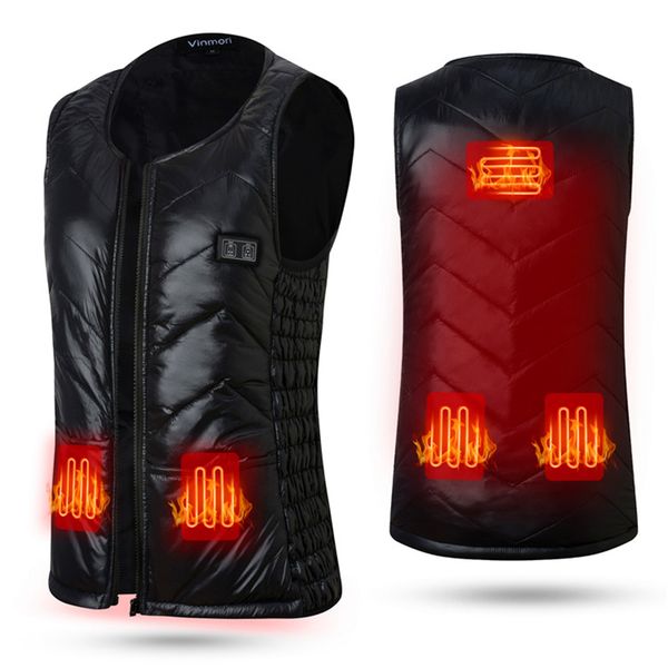 vinmori multifunction electric heated vest adjustable usb charging far infrared heating vest heated warm waistcoat for outdoor, Gray;blue
vinmori multifunction electric heated vest adjustable usb charging far infrared heating vest heated warm waistcoat for outdoor, Gray;blue