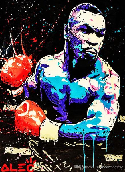 va. alec monopoly handpainted abstract graffiti art oil painting mike tyson on canvas wall art home decor g30
va. alec monopoly handpainted abstract graffiti art oil painting mike tyson on canvas wall art home decor g30