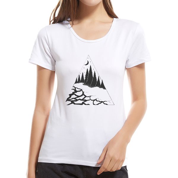 2019 new mountains female t shirt moon t-shirts women summer short sleeve casual clothing simple tee camiseta feminina, Gray;blue
2019 new mountains female t shirt moon t-shirts women summer short sleeve casual clothing simple tee camiseta feminina, Gray;blue