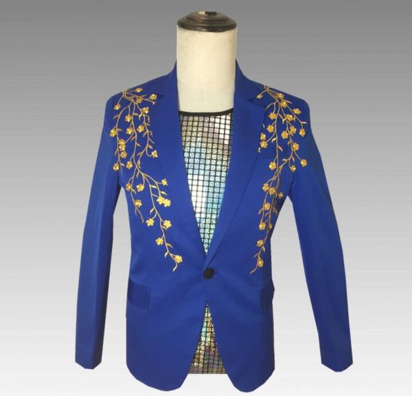 blue blazer men suits designs jacket mens stage costumes for singers clothes dance star style dress punk rock homme, White;black
blue blazer men suits designs jacket mens stage costumes for singers clothes dance star style dress punk rock homme, White;black
