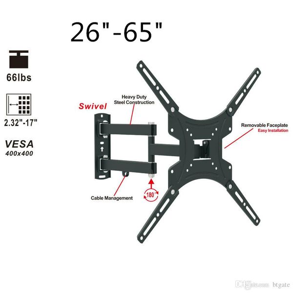 26-55inch tv stand bracket rotatable adjustable -5~15degree wall mount swive extension rotatable with spirit level item
26-55inch tv stand bracket rotatable adjustable -5~15degree wall mount swive extension rotatable with spirit level item