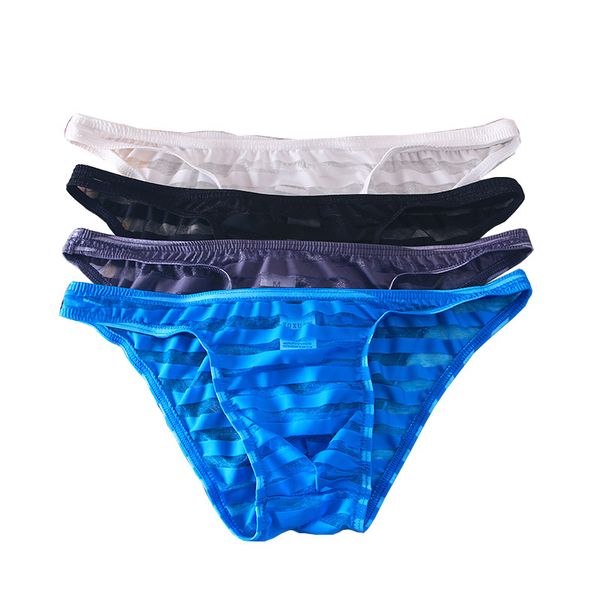 men panties see through mesh bikini briefs underwear thongs low rise striped pouch underpants slip men, Black;white
men panties see through mesh bikini briefs underwear thongs low rise striped pouch underpants slip men, Black;white
