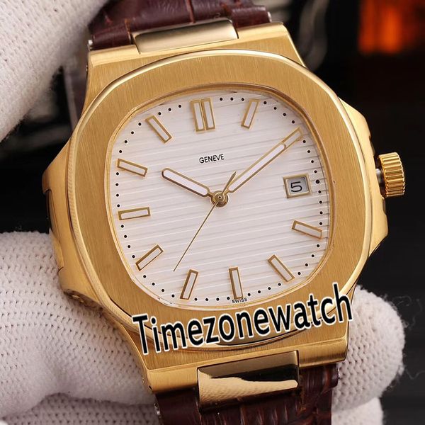 new nautilus 5711j yellow gold white texture dail miyota 8215 automatic mens watch brown leather sapphire watches timezonewatch d22b2, Slivery;brown
new nautilus 5711j yellow gold white texture dail miyota 8215 automatic mens watch brown leather sapphire watches timezonewatch d22b2, Slivery;brown