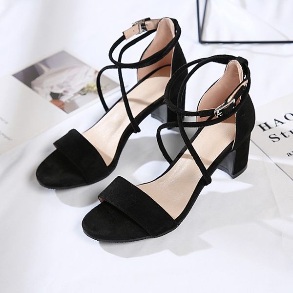 oversized high heels sandals women shoes woman summer ladies band thick with a buckle toe cross belt, Black
oversized high heels sandals women shoes woman summer ladies band thick with a buckle toe cross belt, Black