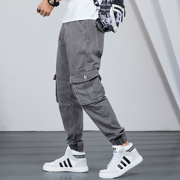 jeans men casual fashion men's trousers hip hop street plus size mens jeans loose pockets joggers cargo pants male homme, Blue
jeans men casual fashion men's trousers hip hop street plus size mens jeans loose pockets joggers cargo pants male homme, Blue