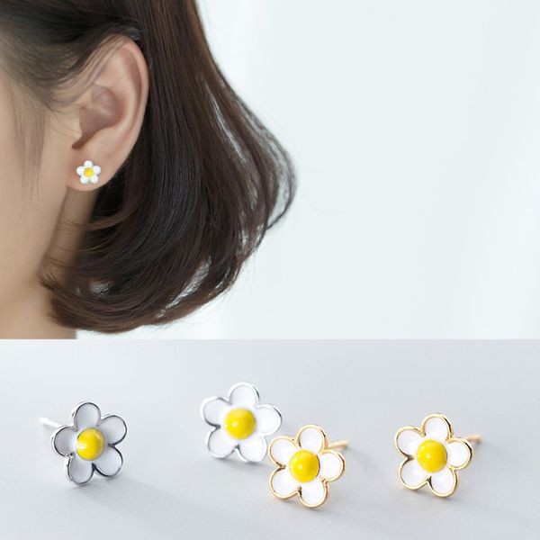 la monada stud earrings for women silver 925 sun flower egg fine women earrings jewelry stud 925 sterling silver, Golden;silver
la monada stud earrings for women silver 925 sun flower egg fine women earrings jewelry stud 925 sterling silver, Golden;silver