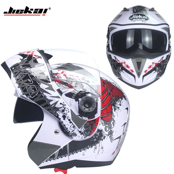 motorcycle helmet double sun visor flip helmet racing 4 season cascade capacete casco off-road jiekai-105
motorcycle helmet double sun visor flip helmet racing 4 season cascade capacete casco off-road jiekai-105