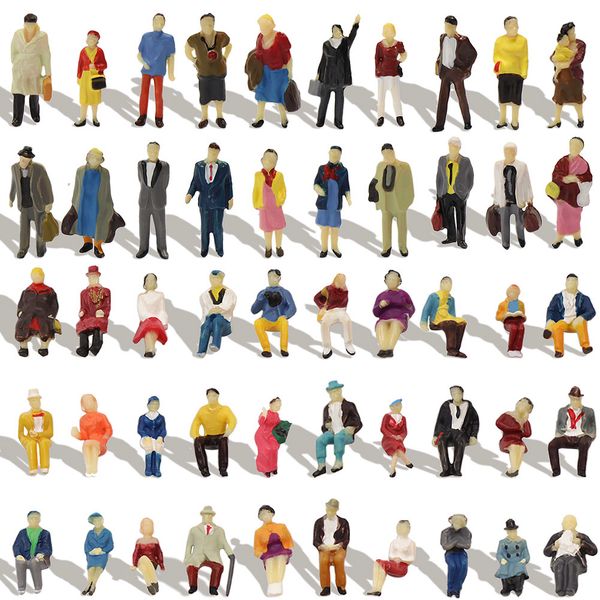 40-100pcs ho scale 1:87 seated standing people sit figures scenery passengers 1:87 scale model figures model building kit
40-100pcs ho scale 1:87 seated standing people sit figures scenery passengers 1:87 scale model figures model building kit