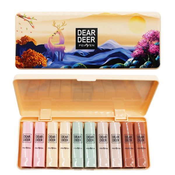 velvet matte lipstick set long lasting waterproof moisturizing non-stick cup colorfast easy to color lipstick set 10pcs/set
velvet matte lipstick set long lasting waterproof moisturizing non-stick cup colorfast easy to color lipstick set 10pcs/set