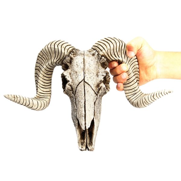 ram animal longhorn mask sculpture figurines crafts horns creative resin sheep head skull wall hanging goat home decor ornaments
ram animal longhorn mask sculpture figurines crafts horns creative resin sheep head skull wall hanging goat home decor ornaments