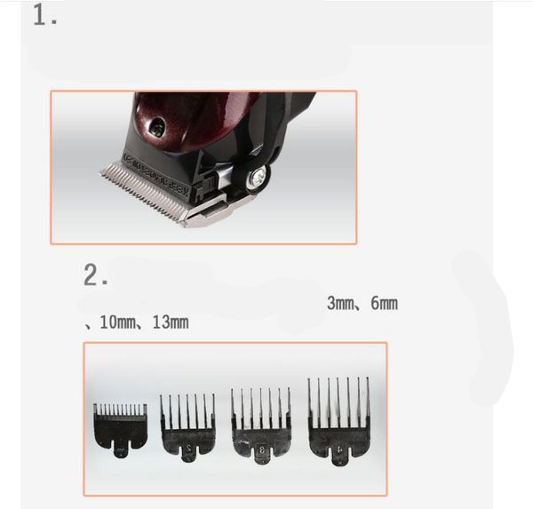 professional kemei titanium blade corded electric haircut cutting machine barber + limit comb for kids men 110-240v
professional kemei titanium blade corded electric haircut cutting machine barber + limit comb for kids men 110-240v